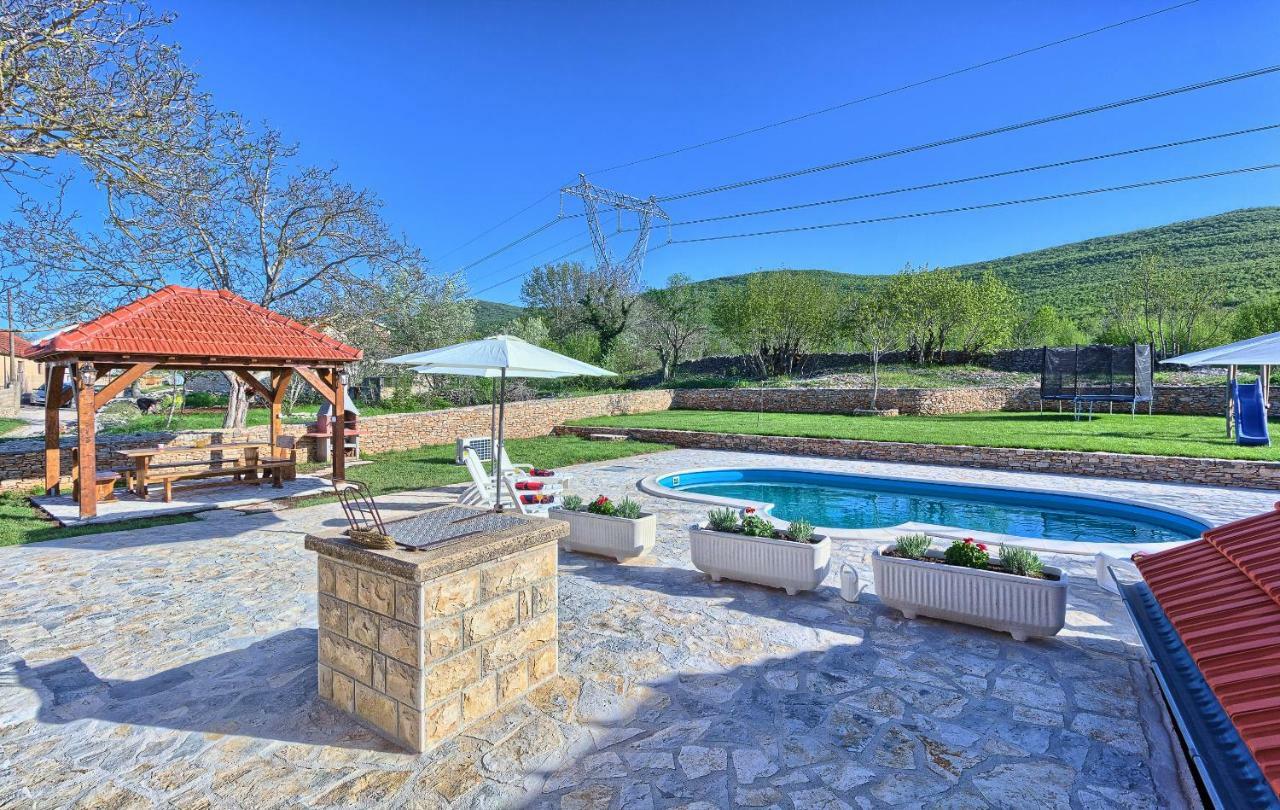 Dalmatia Stone House - Heated Pool Guest House Biorine ภายนอก รูปภาพ